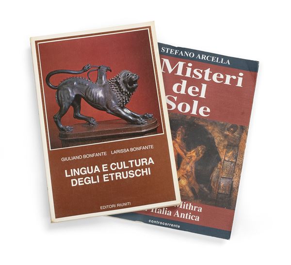 DUE VOLUMI CIVILTÁ ANTICHE