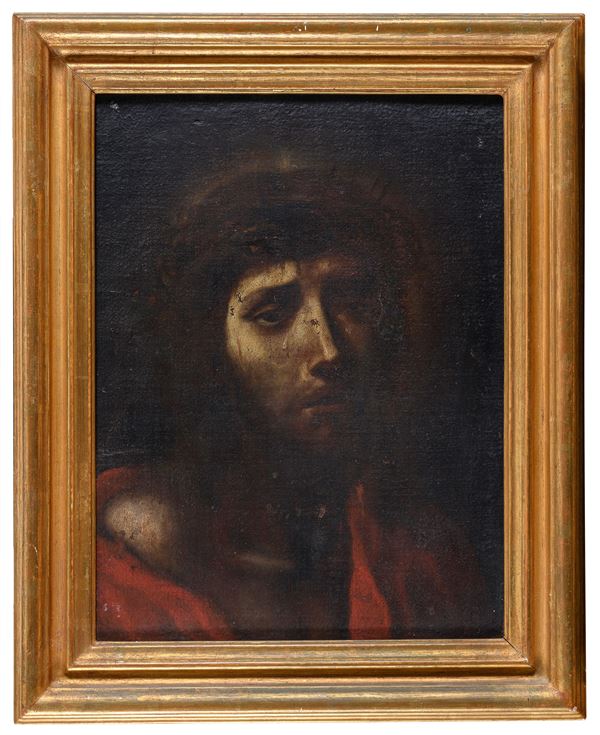 DIPINTO ECCE HOMO DI PITTORE NAPOLETANO DEL SEICENTO