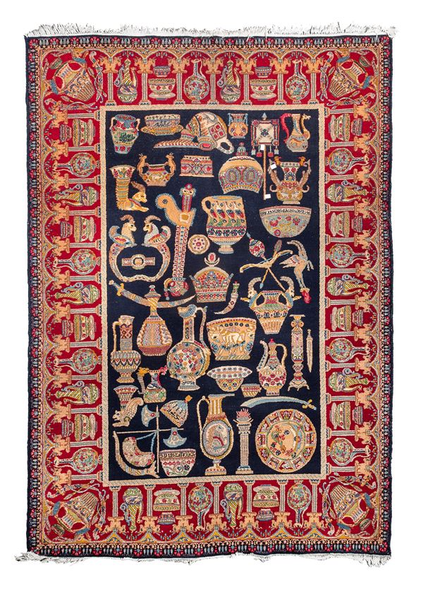 TAPPETO KIRMAN FIGURATO
