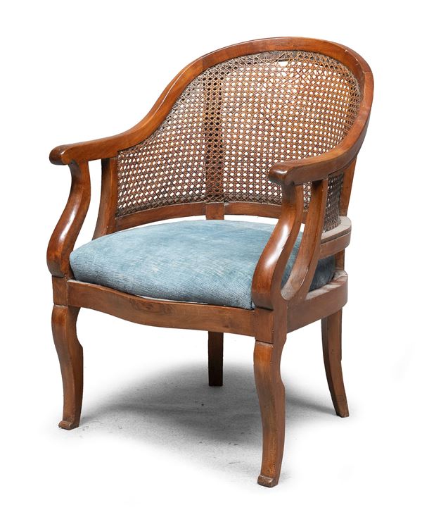 POLTRONCINA IN CILIEGIO, XIX SECOLO