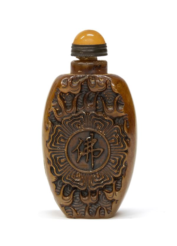SNUFF-BOTTLE IN AGATA, CINA