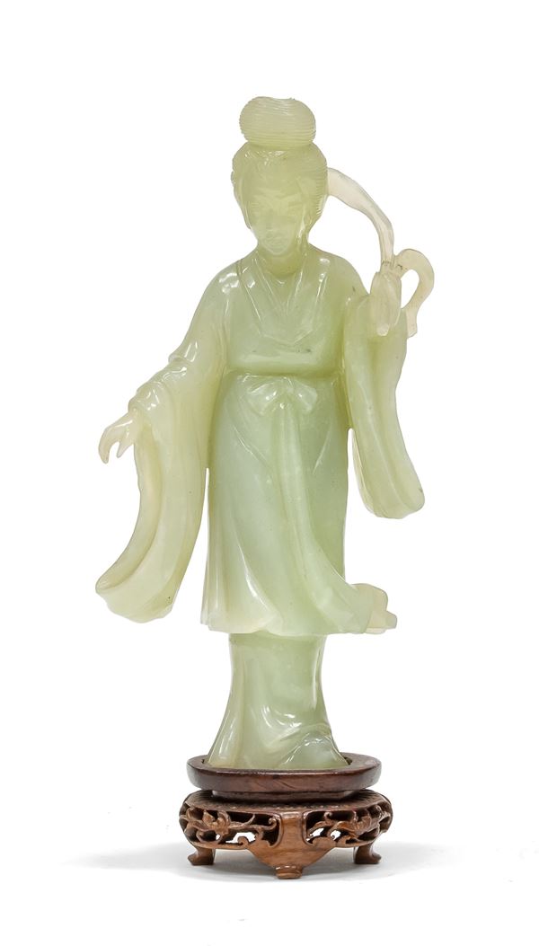GUANYIN IN SERPENTINO, CINA INIZI XX SECOLO