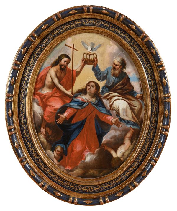 INCORONAZIONE DELLA VERGINE ATTRIBUITO A MARTINO ALTOMONTE