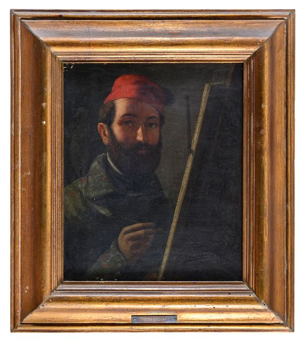 DIPINTO AUTORITRATTO ATTRIBUITO A FAUSTO ZONARO