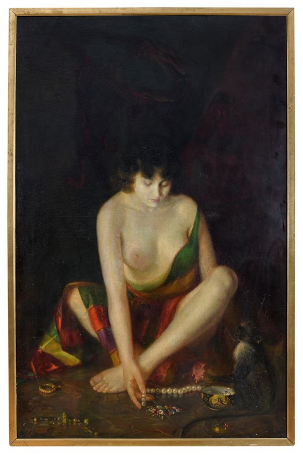 DIPINTO ODALISCA DI JEAN JACQUES HENNER
