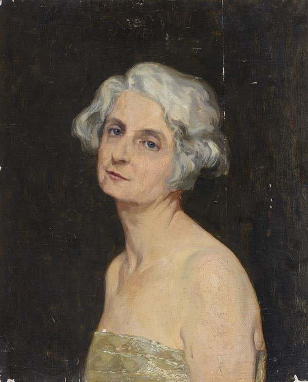 DIPINTO DONNA DEL NOVECENTO