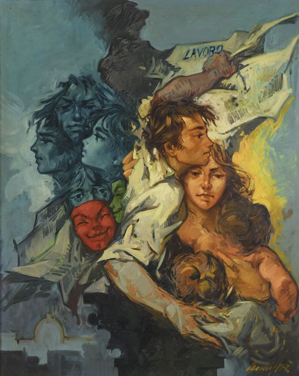 DIPINTO DI EUGENIO CANNISTRÀ