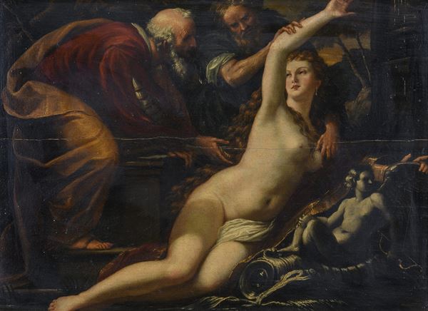 DIPINTO SUSANNA E I VECCHIONI DI GIULIO CESARE PROCACCINI