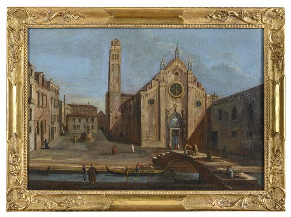 SANTA MARIA DE' FRIARI DI PITTORE VENEZIANO DEL SETTECENTO