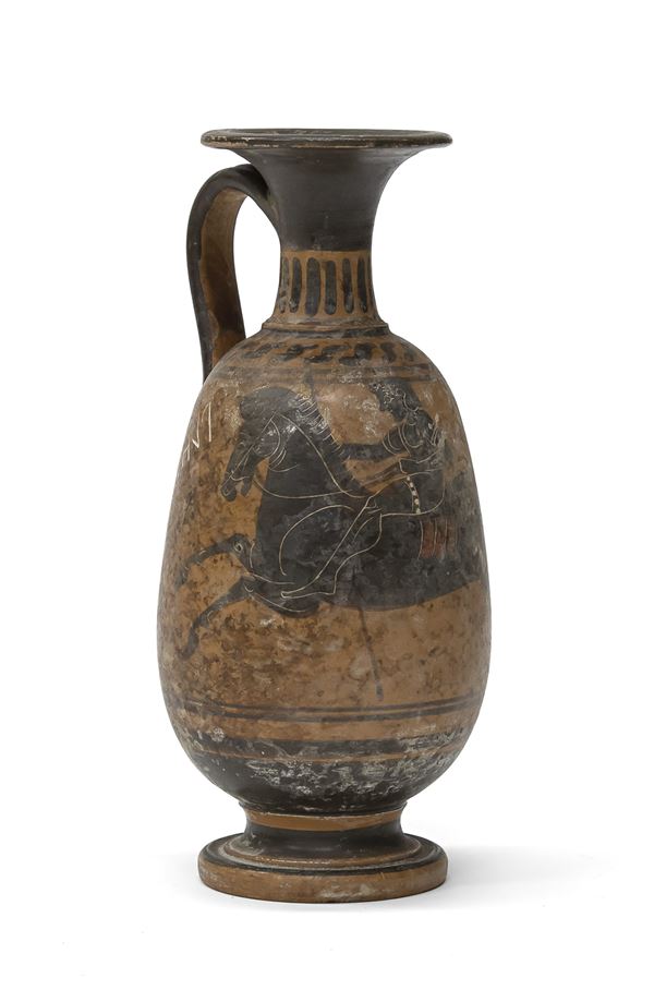 LEKYTHOS A FIGURE NERE, XX SECOLO