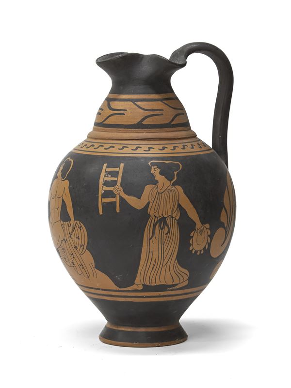OINOCHOE A FIGURE ROSSE XX SECOLO