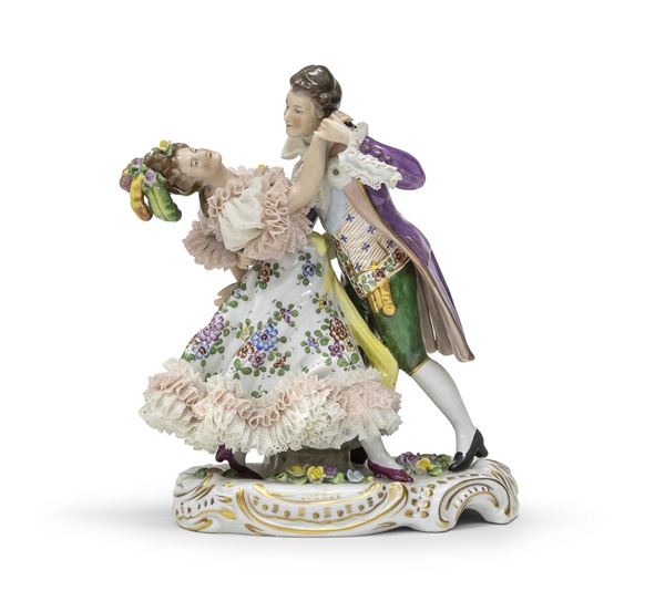 GRUPPO IN PORCELLANA, SEVRES INIZIO XX SECOLO