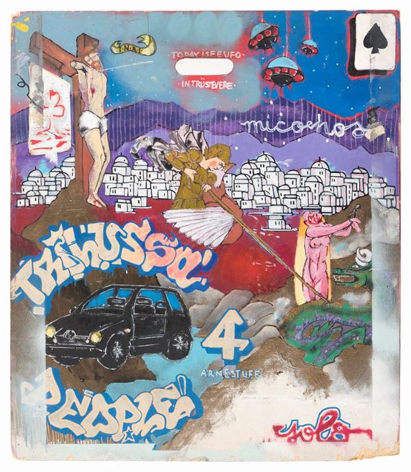 DIPINTO STREET ART F.TO SOLO