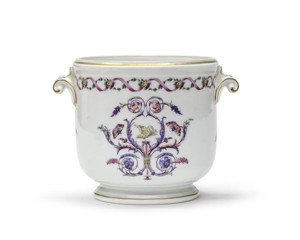 CACHEPOT IN PORCELLANA, RICHARD GINORI