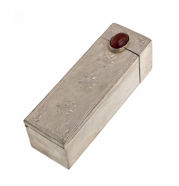 PORTA ROSSETTO IN ARGENTO