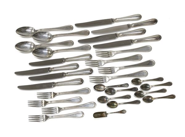 SERVIZIO DI POSATE IN ARGENTO, PADOVA 1944/1968