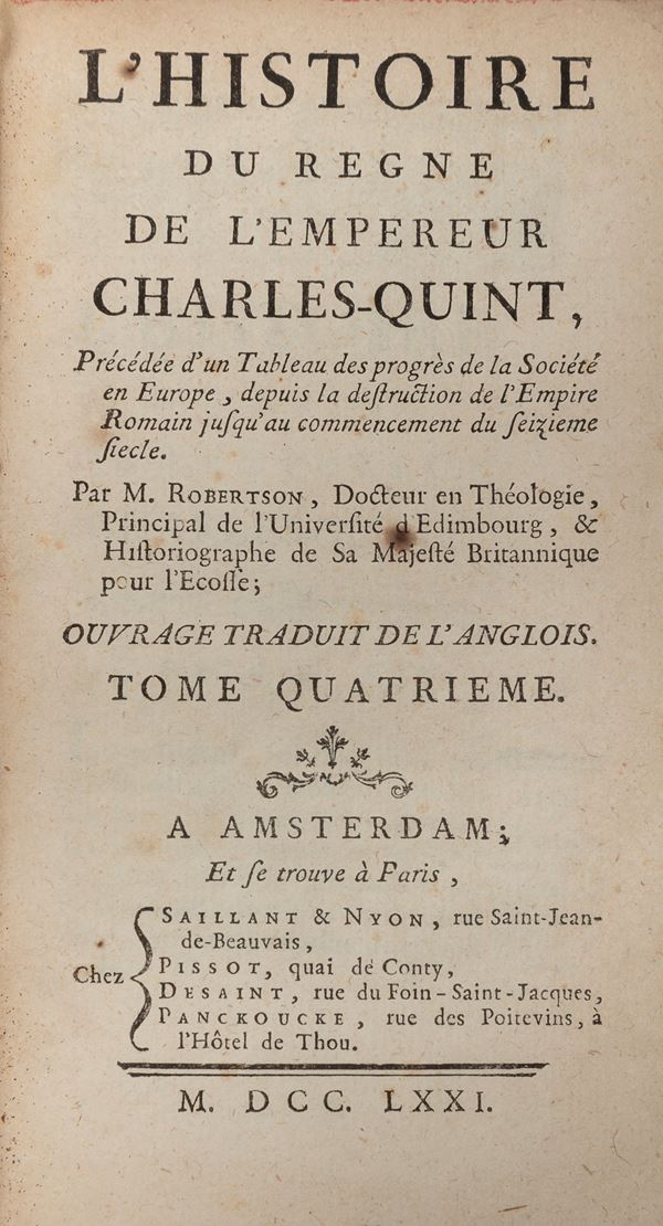 VOLUMETTO CARLO V