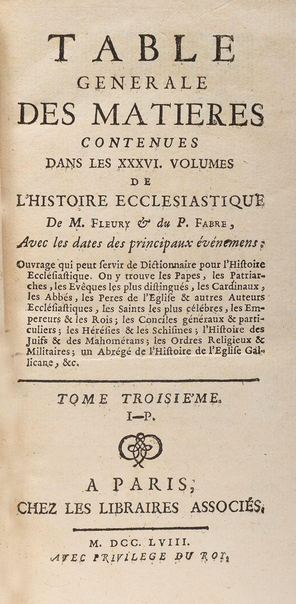 DUE VOLUMI STORIA ECCLESIASTICA
