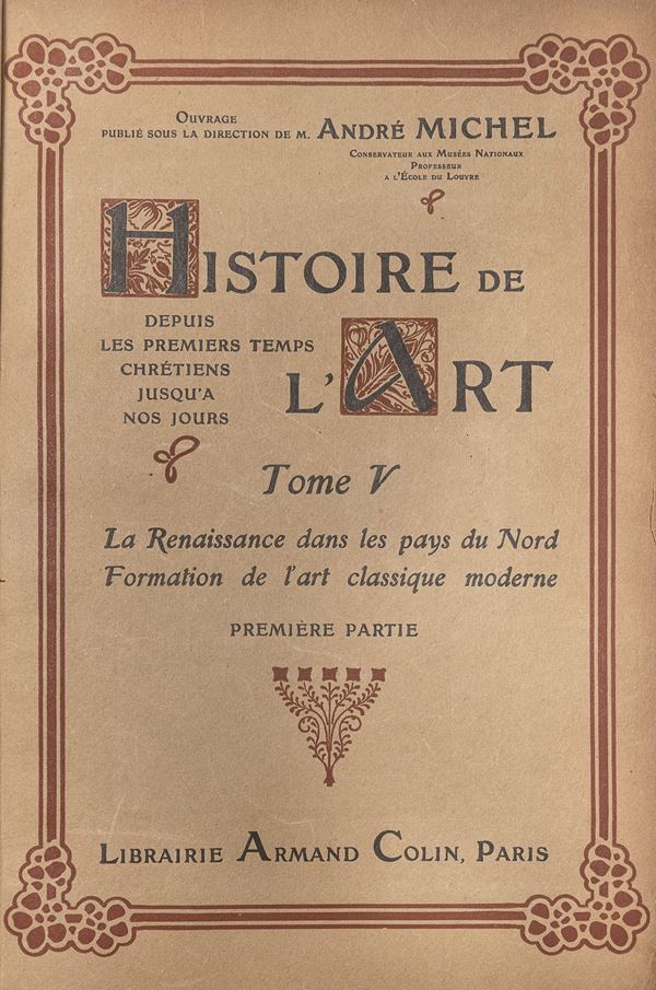 UN VOLUME STORIA DELL'ARTE