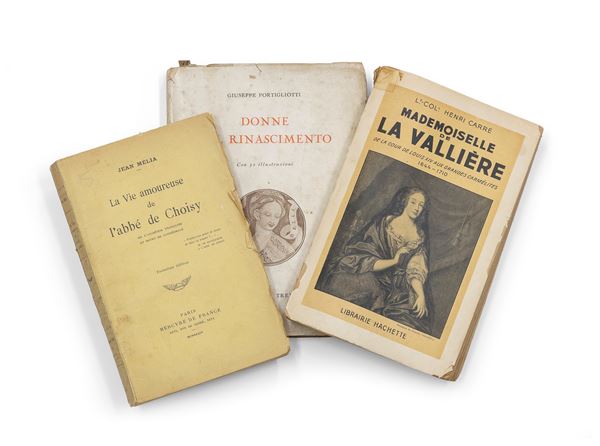 TRE VOLUMI DONNE ILLUSTRI