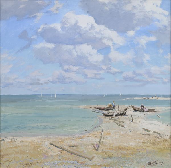 DIPINTO DI PIOTR STEPANOVICH SULIMENKO