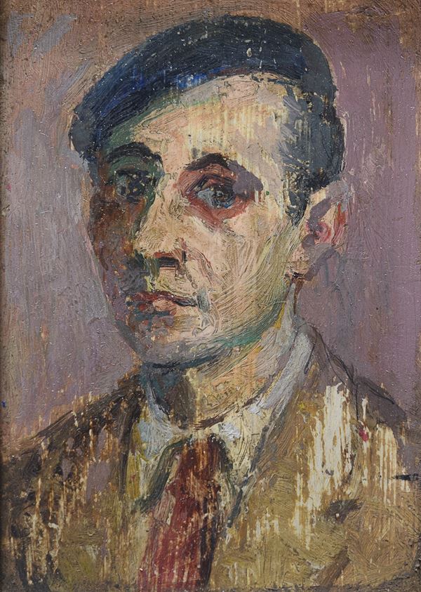 DIPINTO AUTORITRATTO DI MANLIO SARRA