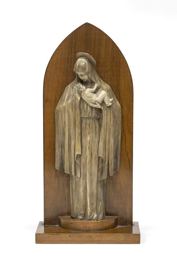CERAMICA VERGINE COL BIMBO DI ARTURO PANNUNZIO