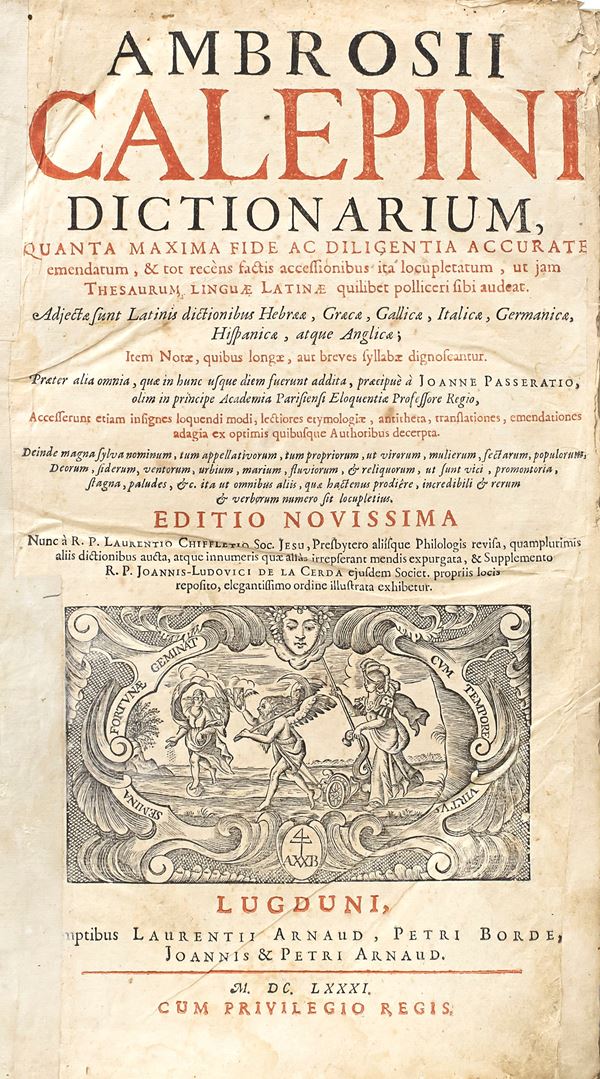 DIZIONARIO CALEPINO