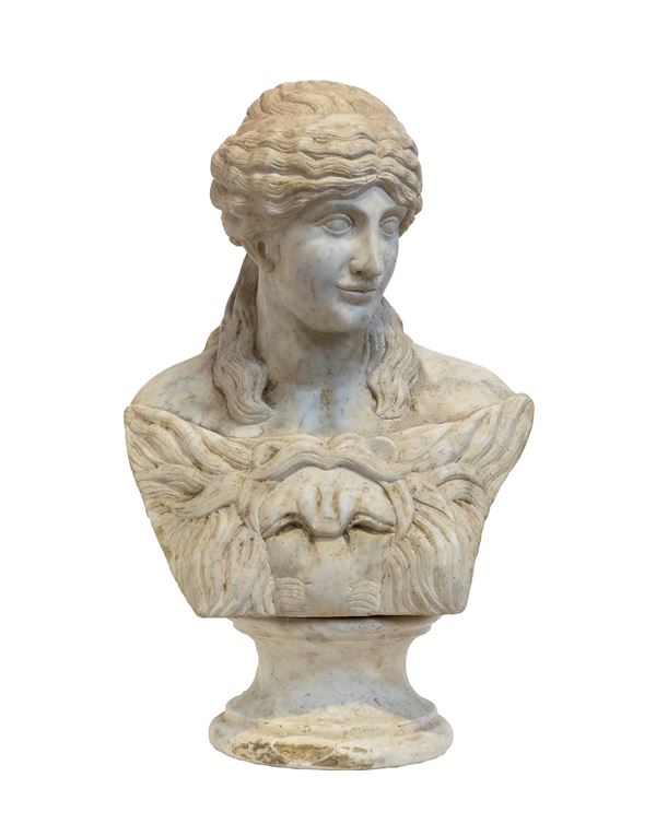 BUSTO DI DONNA ROMANA DEL SEICENTO