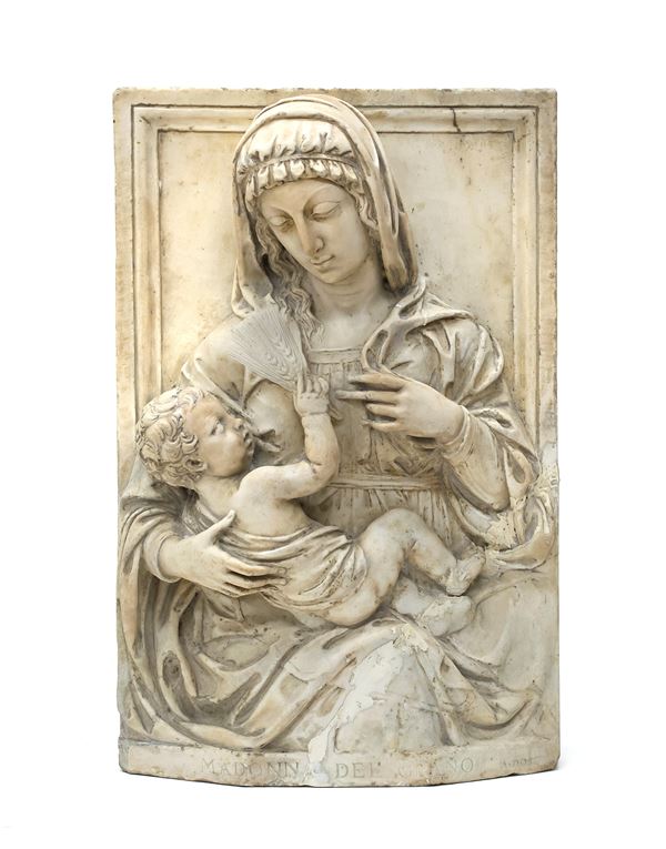 ALTORILIEVO MADONNA DEL GRANO DI ALCEO DOSSENA