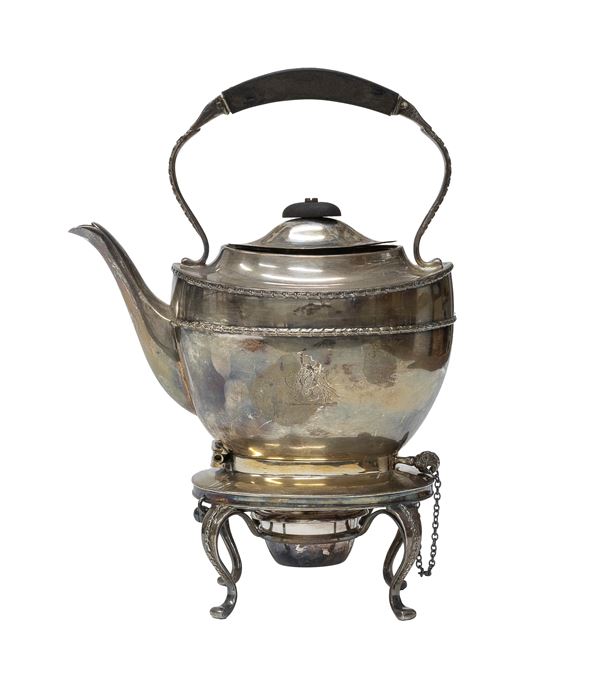 TEA KETTLE IN ARGENTO, BIRMINGHAM 1908