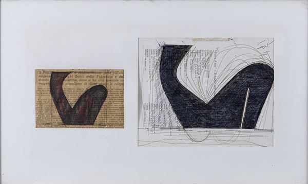 DUE STUDI PER SCULTURA DI ALBERTO VIANI