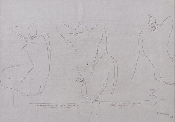 DISEGNO A CHINA DI ALBERTO VIANI, 1978