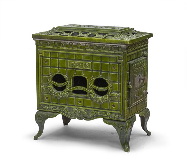 STUFETTA IN CERAMICA ART NOUVEAU PHEBUS, FRANCIA