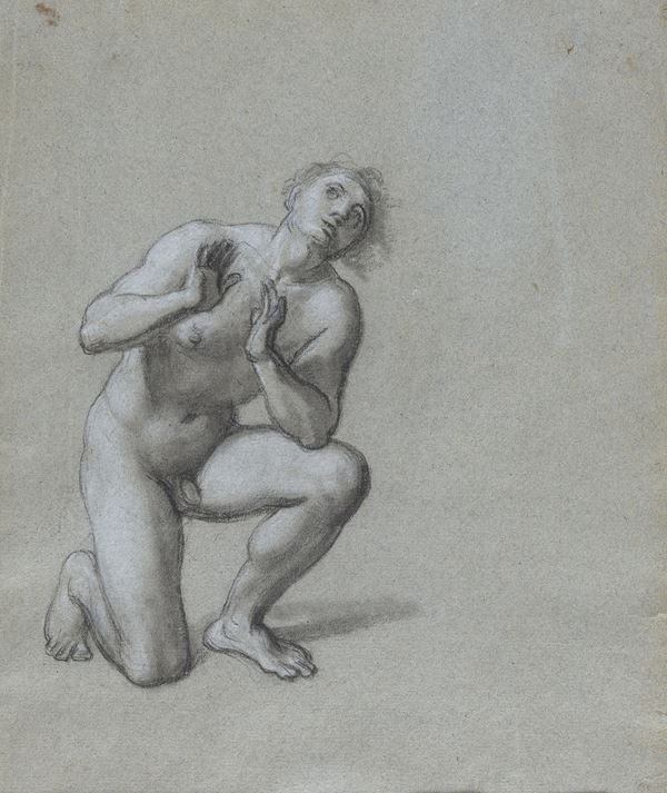 STUDIO PER NUDO MASCHILE DEL NOVECENTO