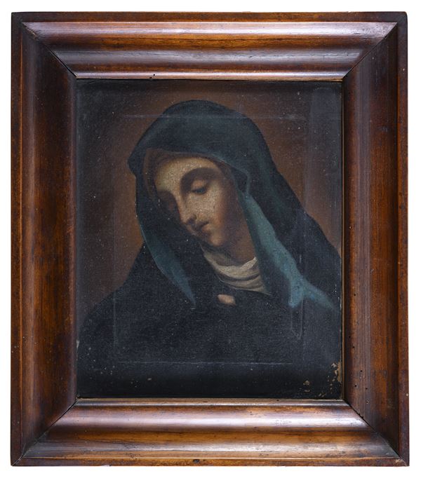 DIPINTO MATER DOLOROSA DI PITTORE ROMANO