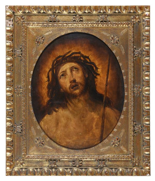 DIPINTO ECCE HOMO DI PITTORE ITALIA SETTENTRIONALE