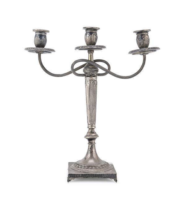 CANDELABRO IN ARGENTO, FIRENZE 1944/1968