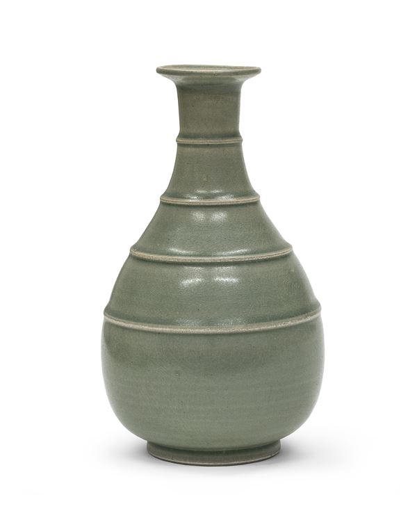 VASO IN CERAMICA CELADON, CINA XX SECOLO