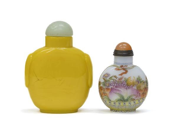 DUE SNUFF-BOTTLES, CINA XX SECOLO