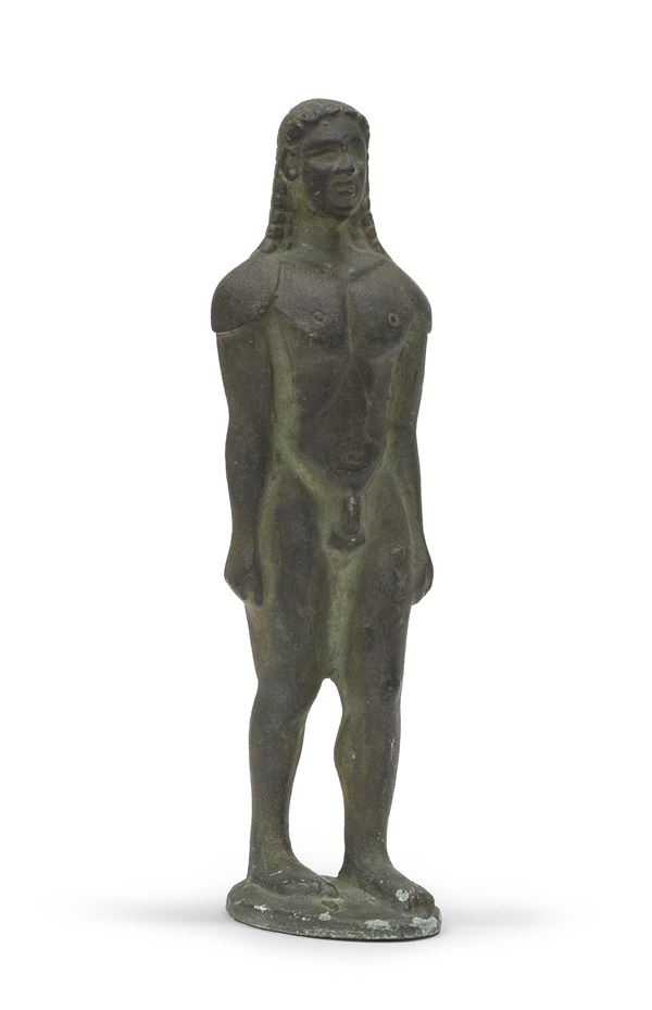 BRONZO USHABTI DI STILE EGIZIO