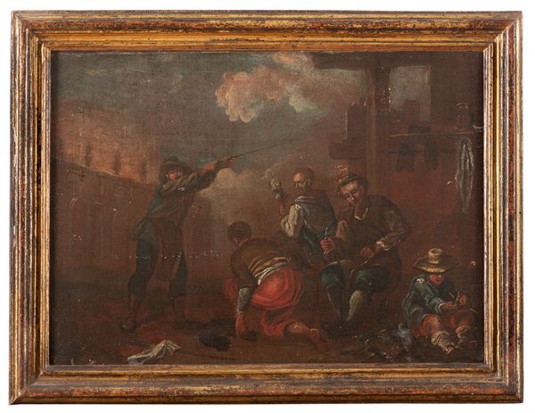 DIPINTO CLASSICISTA DELL'AMBITO DI JEAN FRANÇOIS MILLET