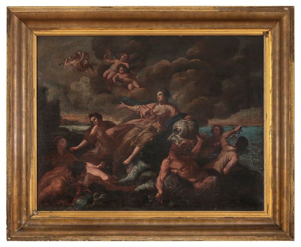 RITRATTO DI PAPA INNOCENZO XI DI PITTORE ROMANO DEL SETTECENTO