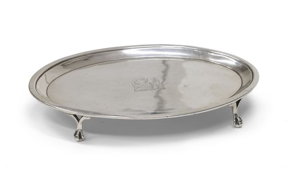 PICCOLO SALVER IN ARGENTO, LONDRA 1783