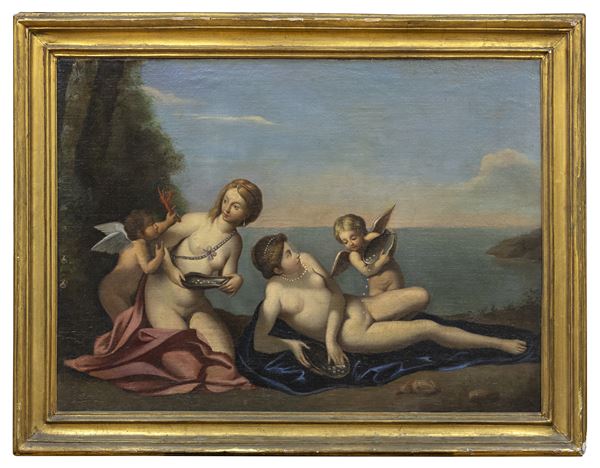 DIPINTO VENERE DI PITTORE BOLOGNESE DEL SETTECENTO