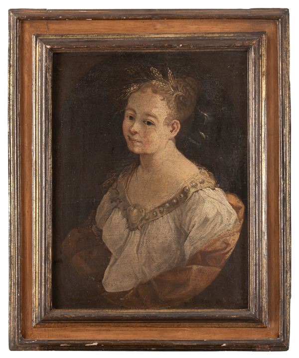 DIPINTO PAESAGGIO DI SCUOLA NORDICA