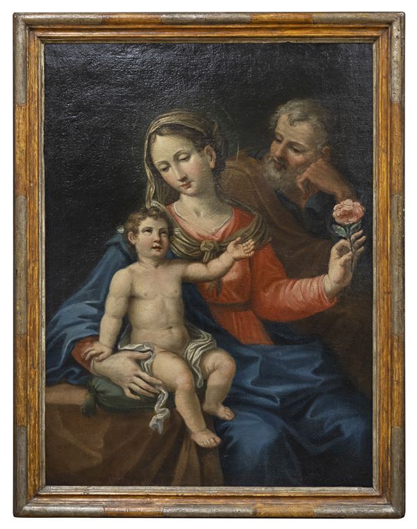 DIPINTO SACRA FAMIGLIA DI CARLO MAGINI