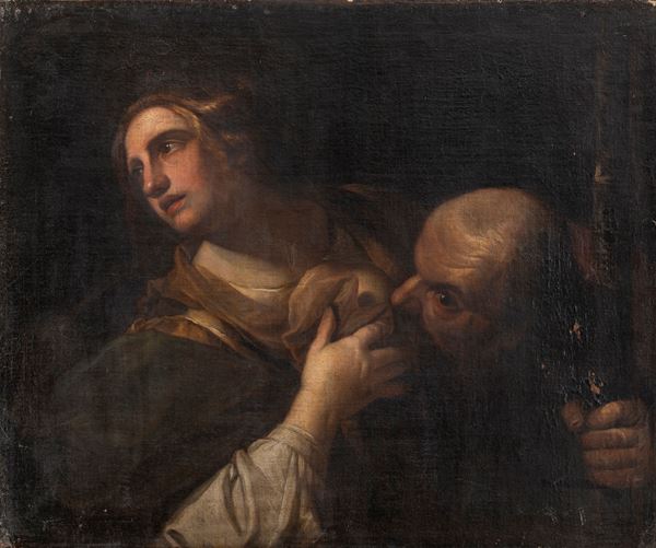 DISEGNO CONTADINELLA DI PITTORE FRANCESE