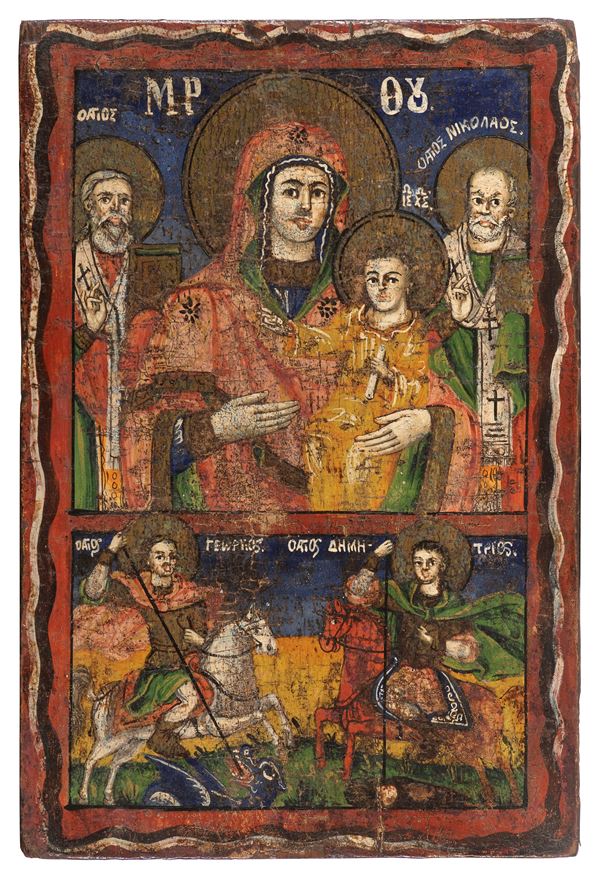 TRUMEAU IN RADICA DI ULIVO, VERONA FINE XIX SECOLO