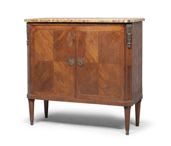 CREDENZA IN BOIS DE ROSE, FRANCIA PERIODO NAPOLEONE III